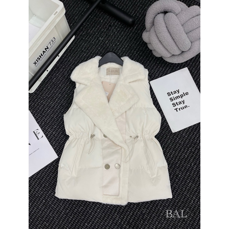 Áo Phao Gile Rút Eo Hàng QC Cao Cấp- LS00003