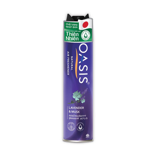 Xịt phòng OASIS natural nhiều mùi hương 320ml