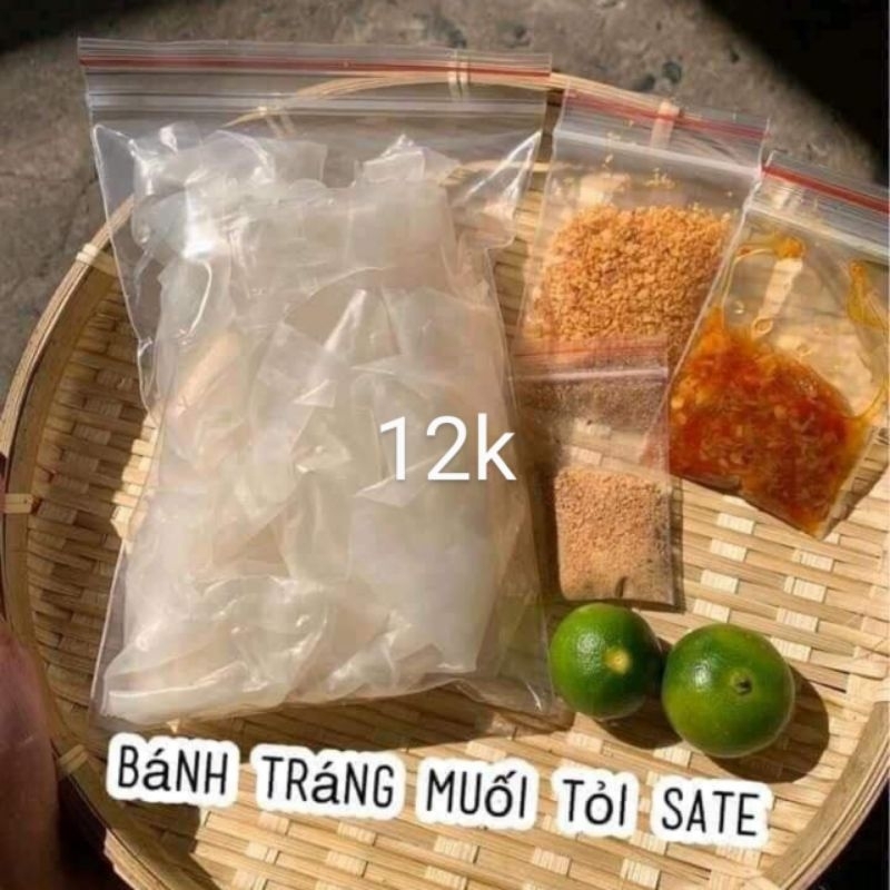 BÁNH TRÁNG SATE TỎI PHI. 1 BICH ko tắc