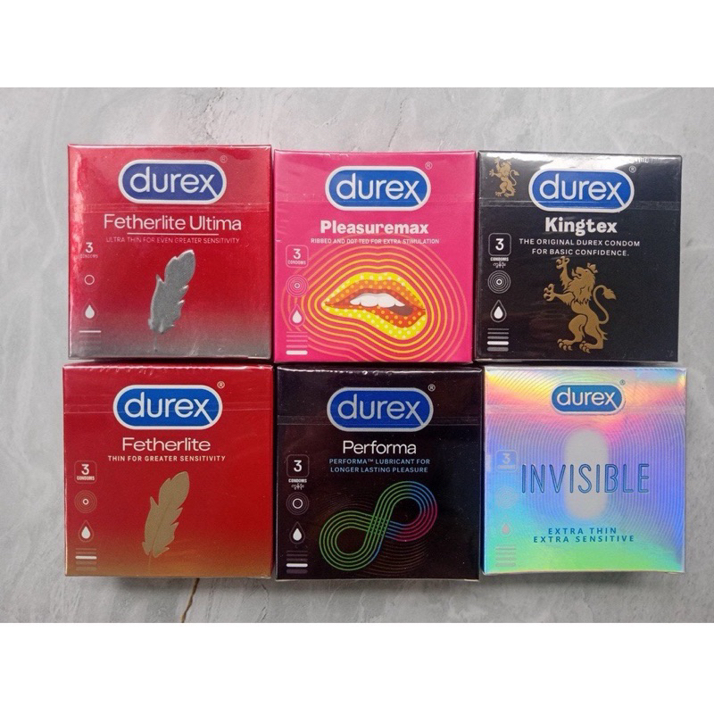 Bao Cao Su Durex hộp 3 chiếc