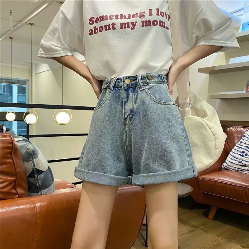 Quần Short jean nữ chất bò trơn mềm dễ phối đồ phù hợp đi chơi đi học siêu hot QU6