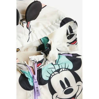 Áo khoác gió Mickey H&M xuất dư sz 4-12M