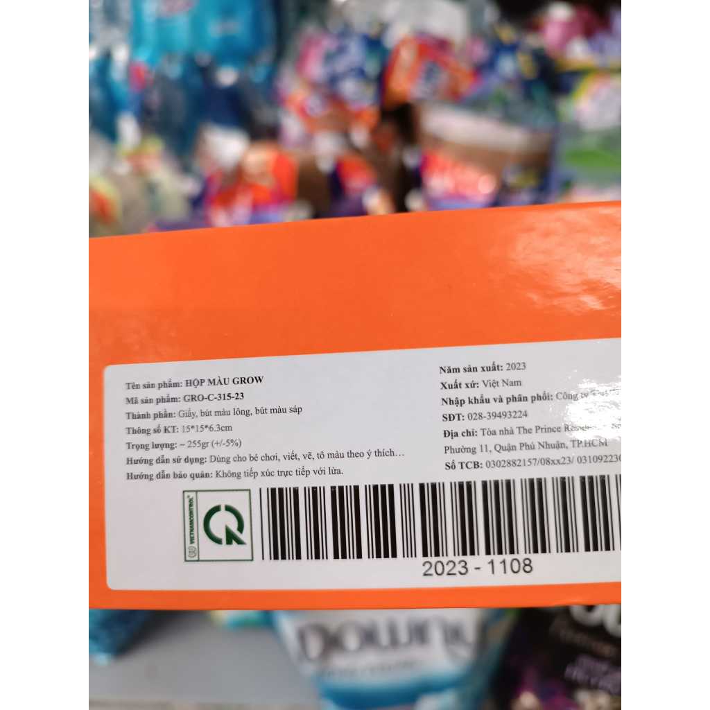 Bộ hộp màu 20 chi tiết Grow.