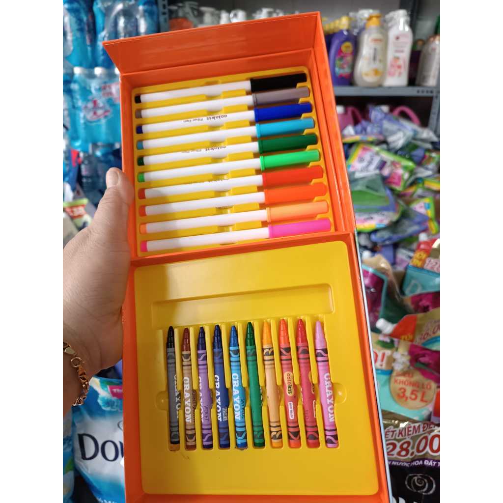 Bộ hộp màu 20 chi tiết Grow.