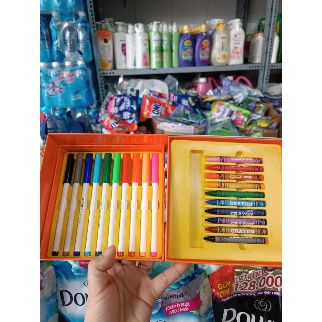 Bộ hộp màu 20 chi tiết Grow.