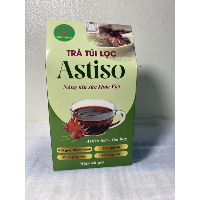 Trà túi lọc atiso 50 túi mix vị giải độc gan, làm đẹp da, chống oxy hoá, tốt cho hệ tiêu hoá hỗ trợ giảm cân