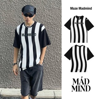 Áo thun ngắn tay in hình maze tshirt madmind 100% premium cotton - màu đen