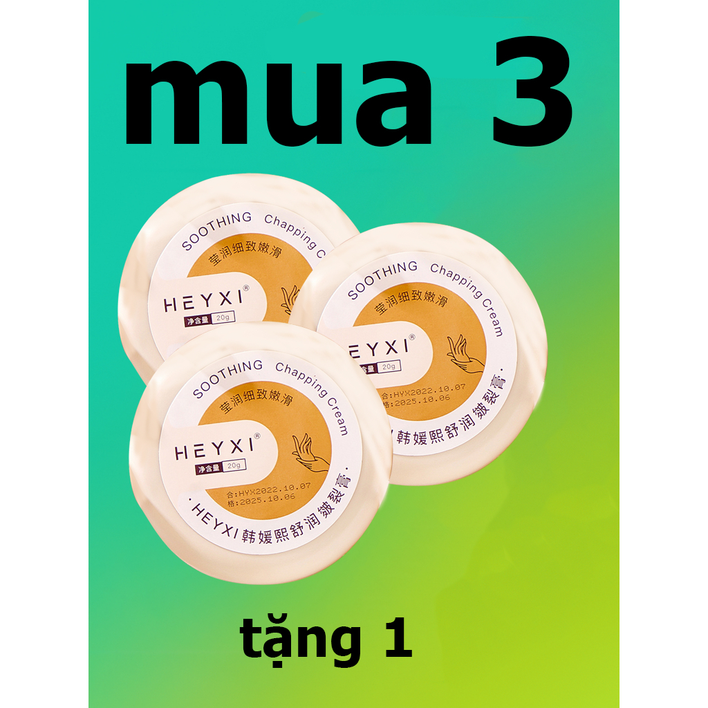 Kem Chống Nẻ , Kem Dưỡng Ẩm Chống Nứt Nẻ Da Heyxi 20g