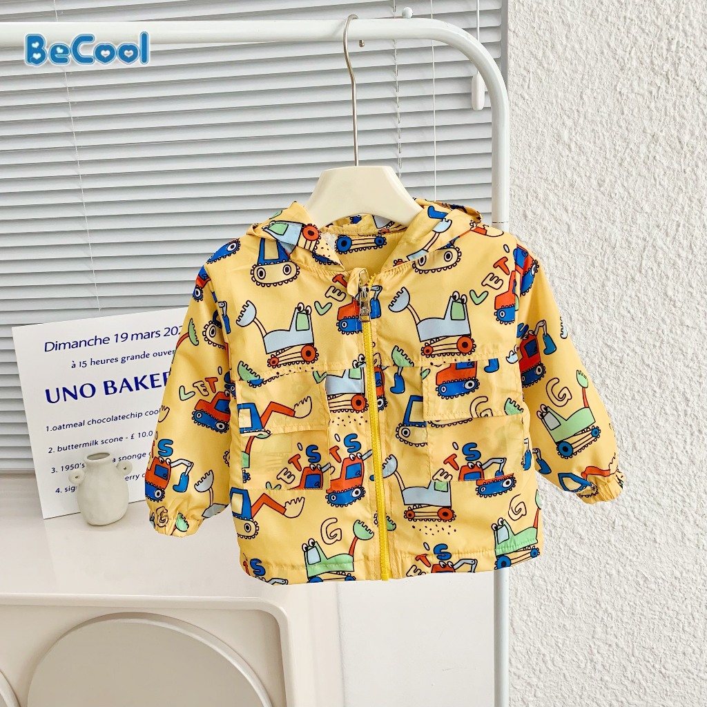 Áo Khoác Nỉ Nhung Lót Bông Trẻ Em Dày Dặn Hình Gấu Siêu Ấm Cho Bé Trai Bé Gái MOOBABY SHOP