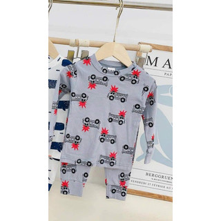 Bộ Đồ Dài Tay Hàng Xuất Nhật Cho Bé, Chất Cotton Mỏng Thoáng Mát Thấm Hút Mồ Hôi - 14