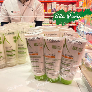 Kem dưỡng da Aderma Exomega control 200ml dành cho da khô, da cơ địa_Sữa Paris Aderma