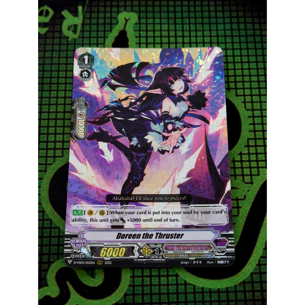Thẻ Bài Cardfight Vanguard D-VS04/055 Doreen the Thruster – Triple Rare (RRR)