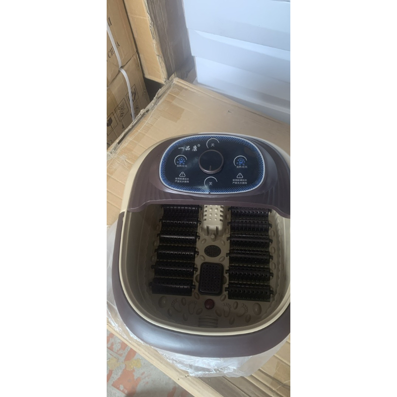 Chậu ngâm chân, bồn ngâm chân mát xa hàng nhật bãi mới 80%(made in japan