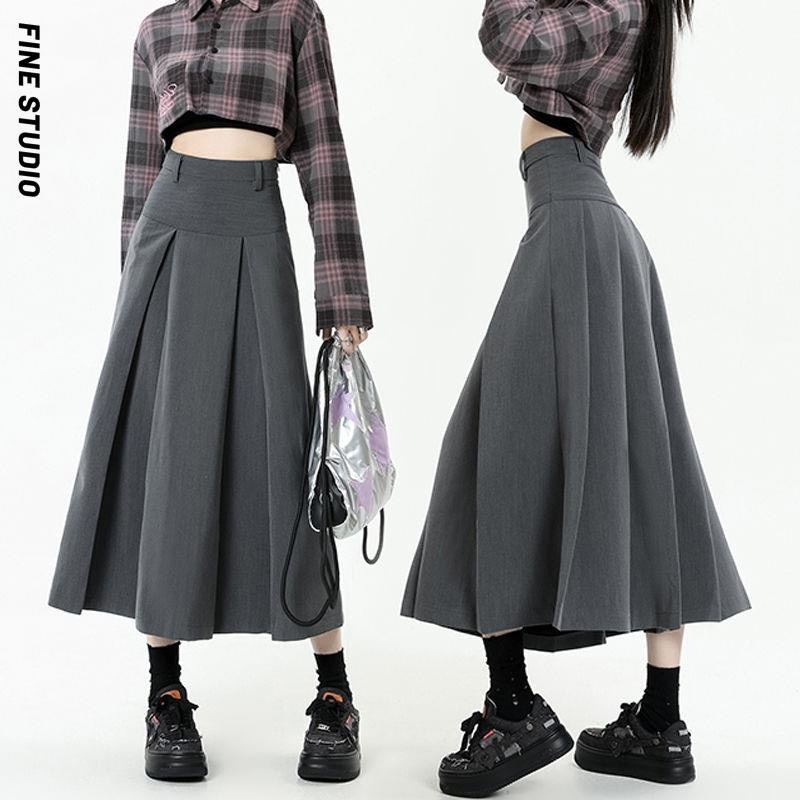 CHÂN VÁY DÁNG DÀI XẾP LY MẶC ĐƯỢC HAI KIỂU SIÊU XINH  MA008