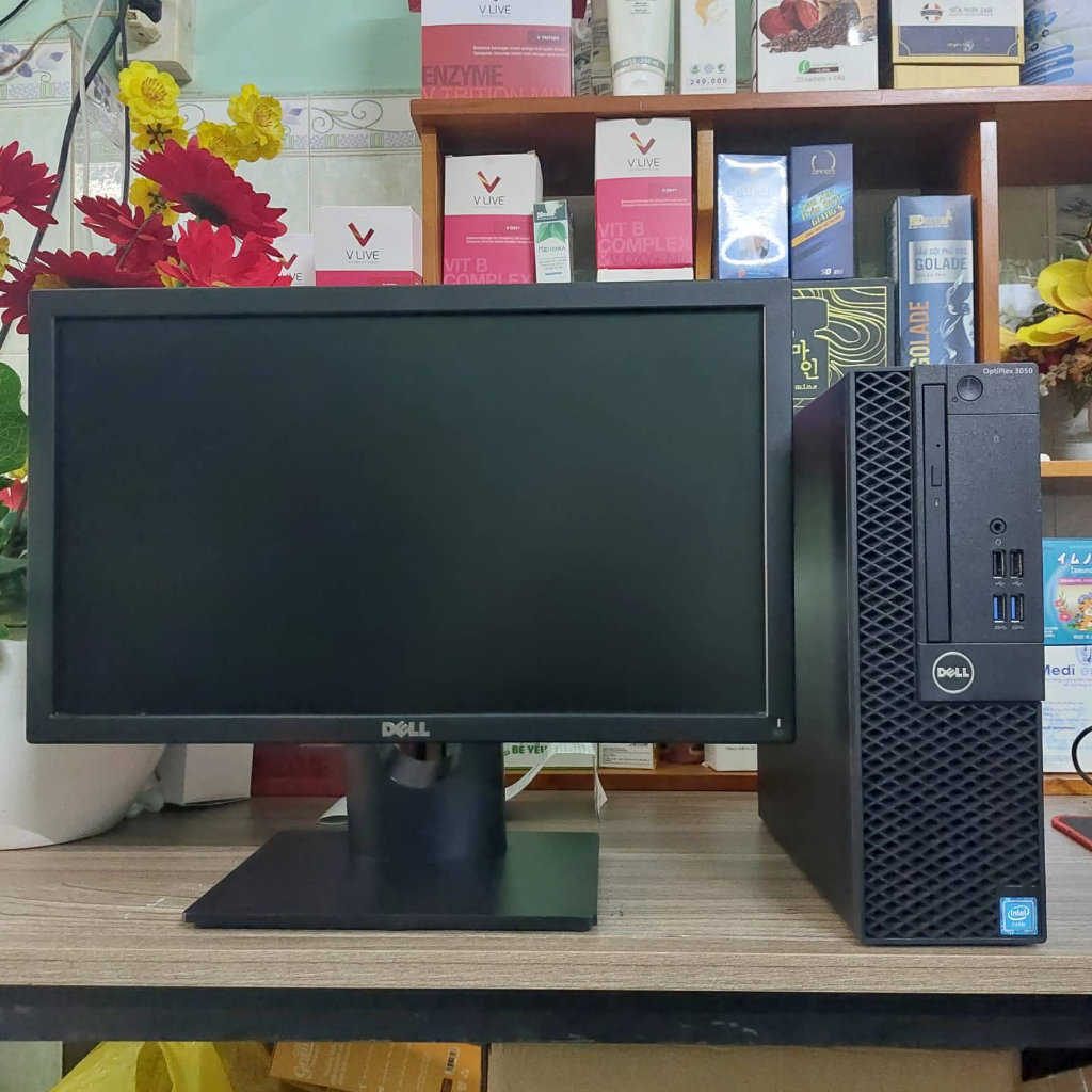 Bộ máy tính để bàn DELL optilex  3050 Core i3 i5 i7 Ram 8G, SSD 256G