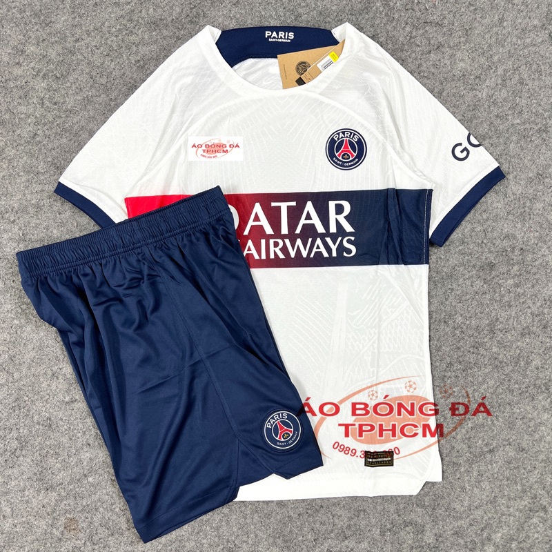 PSG.mùa23/24-Áo Bóng Đá bản PLAYER hàng Thái cao cấp-PSG Trắng 23/24