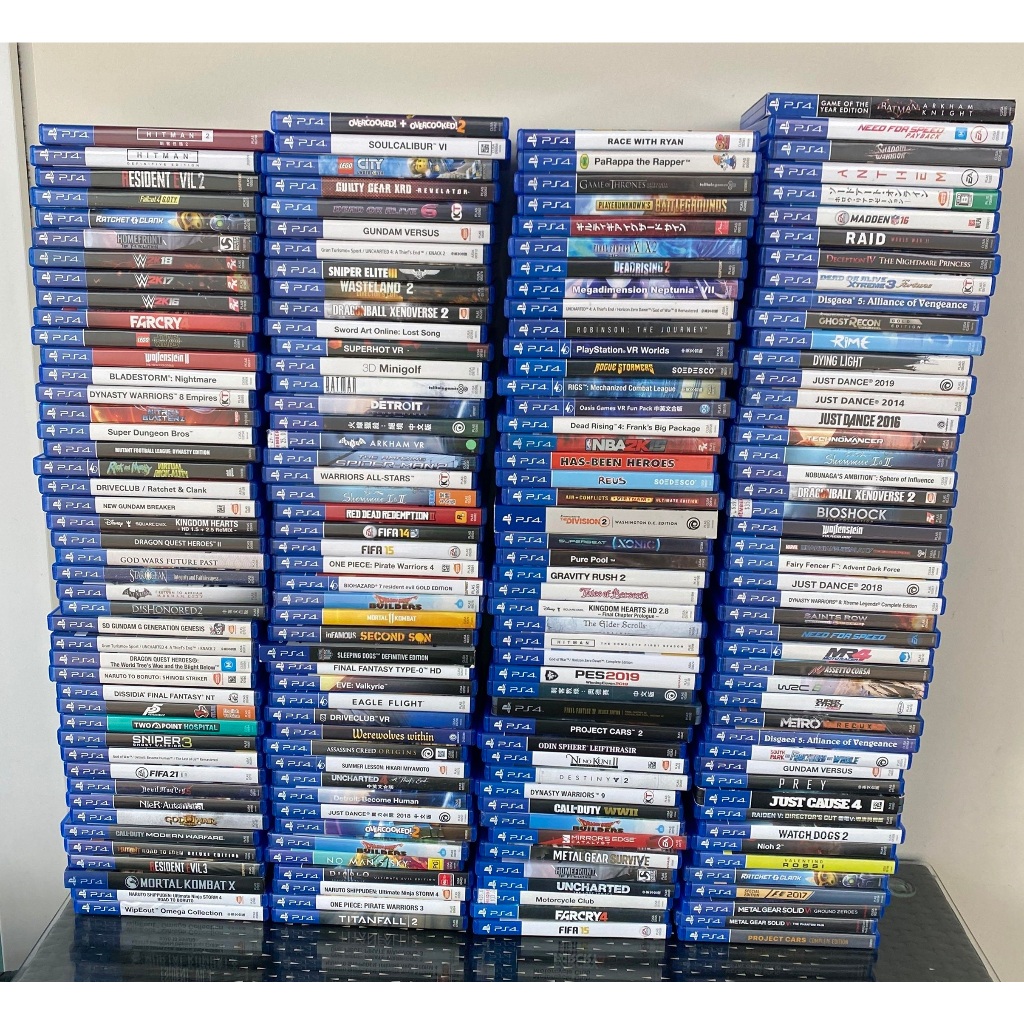 List Đĩa Game PS4  - Chính Hãng Sony - Dùng cho cả PS5 & PS4 - Đảm bảo chất lượng