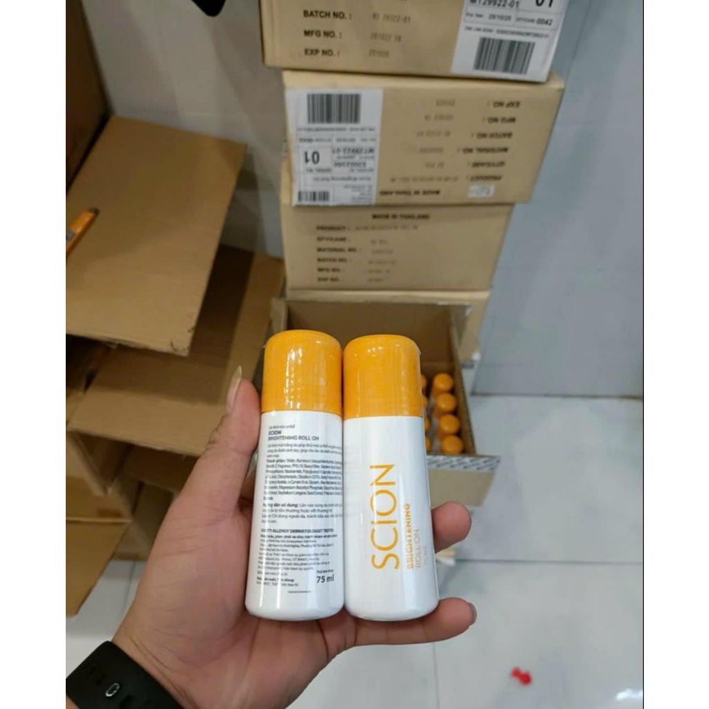 Lăn khử mùi SCION Nuskin 75ml dứt điểm hôi nách hiệu quả