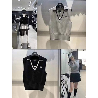 Áo golf nữ dệt kim pxg đẹp