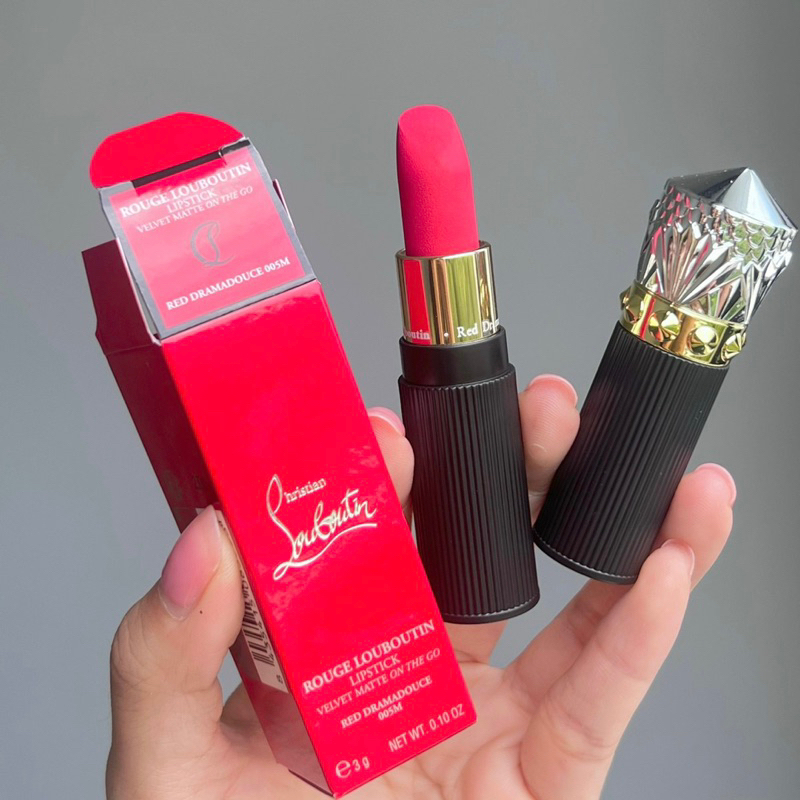 [CHÍNH HÃNG] Son Christian Louboutin Velvet Matte, Silky Satin On The Go 3g