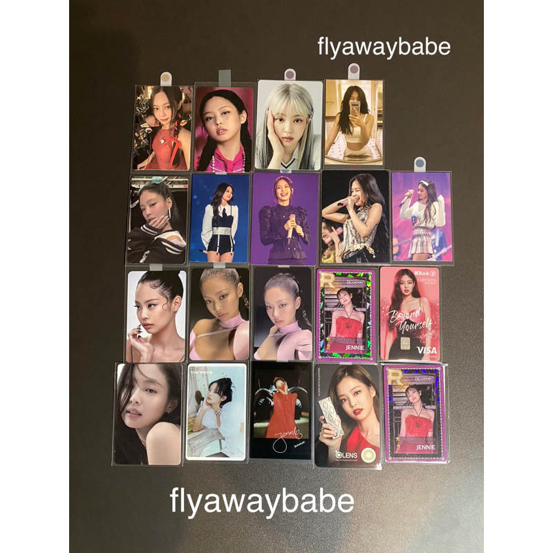[HOT❤️‍🔥] Card Jennie BLACKPINK (Off-Sẵn)