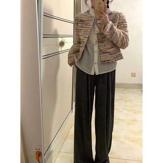 Áo khoác dạ tweed Korea [HÌNH THẬT]