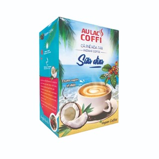 Cà phê hòa tan sữa dừa thuần chay âu lạc 238g