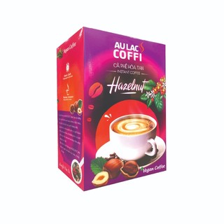 Cà phê hòa tan hazelnut thuần chay âu lạc 238g