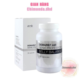 [Mua 2 tặng 1 kem chống nắng] Viên uống tan mỡ bụng Genie Demar87 Cell Professional Belly Balance