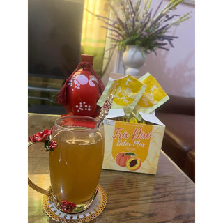 Combo 3 hộp trà đào detox plus. Hộp 15 gói