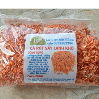 1kg cà rốt sấy lạnh khô