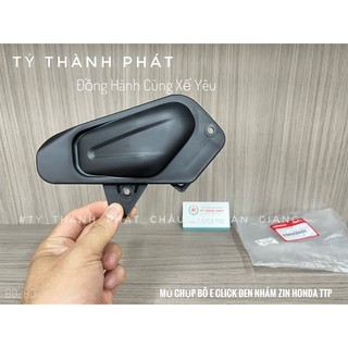 Mủ chụp bô e click 110 đen nhám zin -