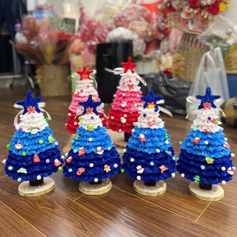 5gram - Hạt bông tròn, Pom Pom cỡ nhỏ dùng để trang trí cây thông Noel, Giáng sinh, Xmas