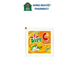 Kẹo ngậm Bipp C vị cam, bổ sung vitamin C tăng sức đề kháng, thơm miệng