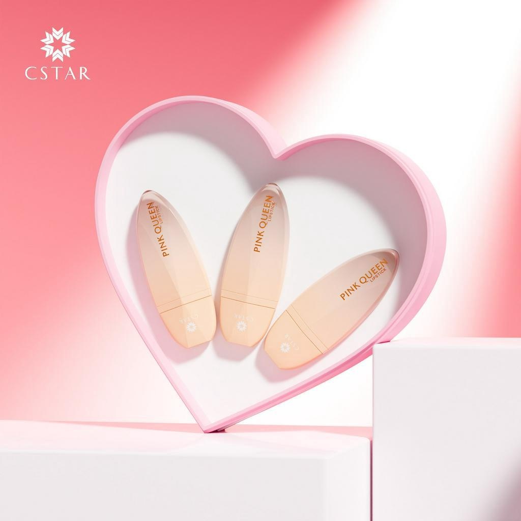 Son lì Pink Queen mềm mịn như nhung chống thấm nước chống khô môi lâu trôi 10ml