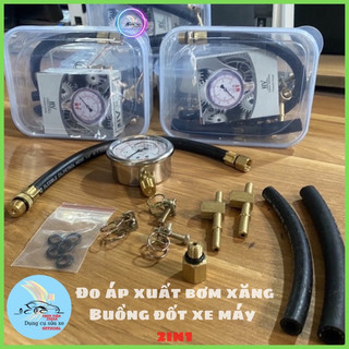 Bộ đo áp xăng tích hợp đo áp xuất buồng đốt 2in1 phù hợp các dòng xe