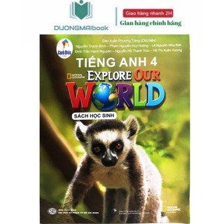 Sách học sinh Tiếng anh 4 - Cánh diều - Explore our world