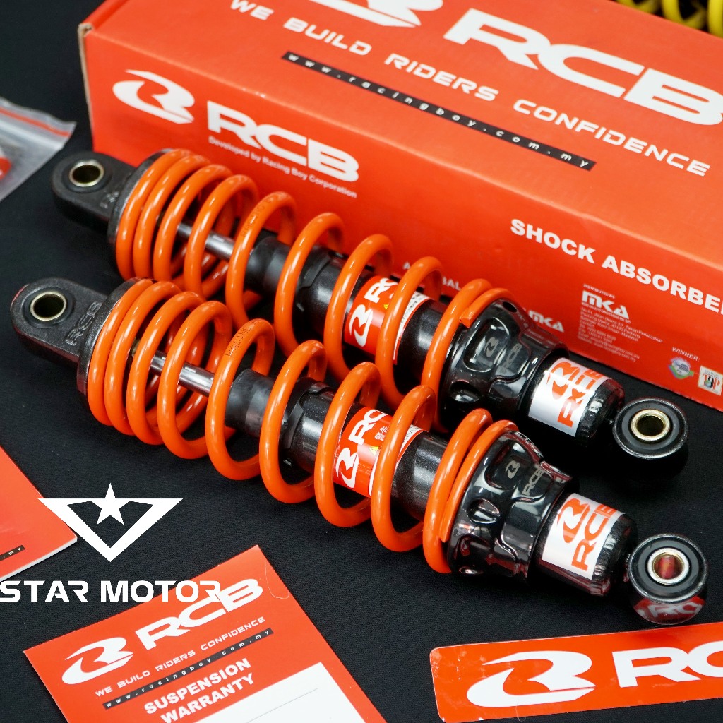 Phuộc sau, giảm xóc RCB hàng chính hãng dành cho các dòng xe Sirius 275mm