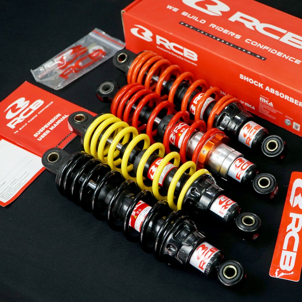 Phuộc sau, giảm xóc RCB hàng chính hãng dành cho các dòng xe Sirius 275mm