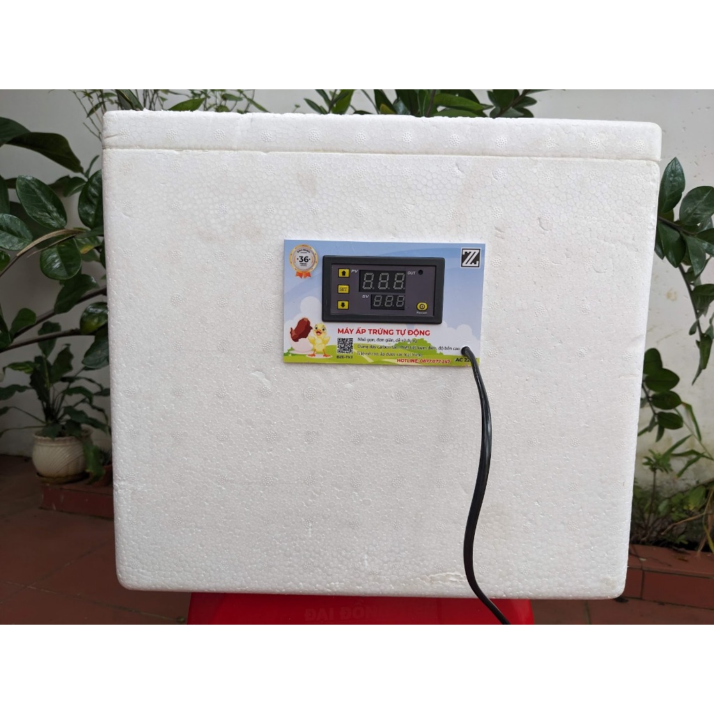 Máy ấp trứng tự động BZE TV.1 cao cấp, dùng sợi Carbon siêu bền dễ thay thế