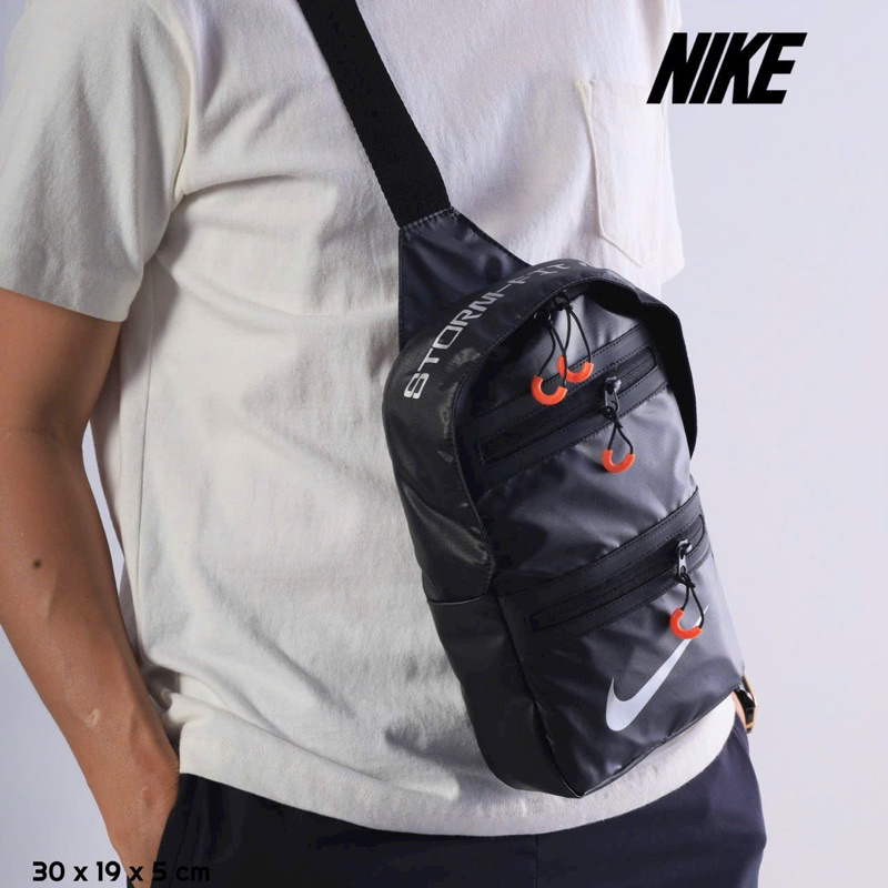 Túi nike storm đeo chéo nam vải dù