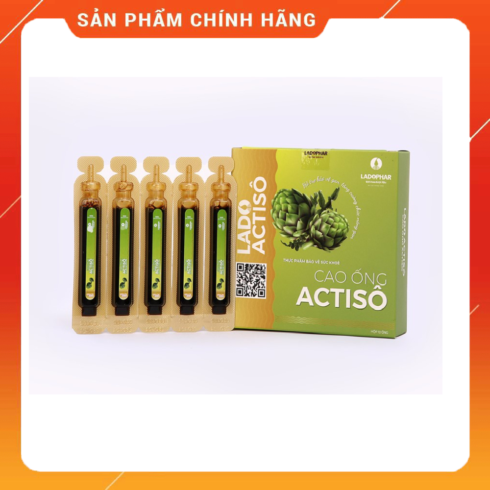 Cao Ống Actiso Ladophar - Hộp 10 ống 10ml