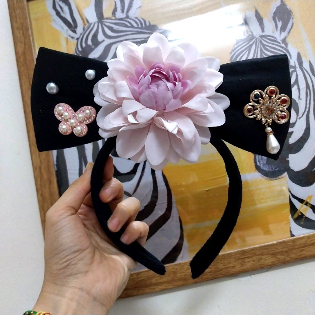 Băng đô, Cài tóc cách cách- nương nương, phụ kiện tóc công chúa nhà Thanh