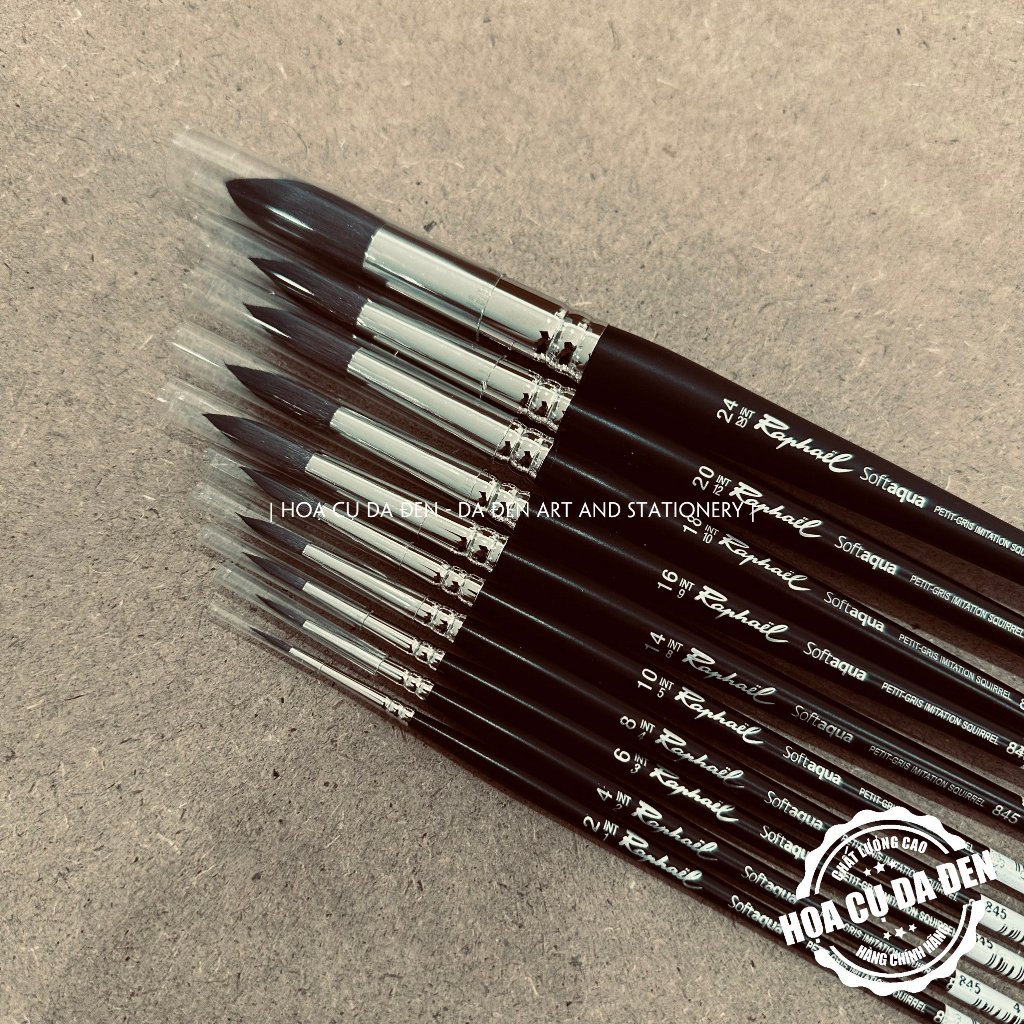 Cọ Tròn Raphael 845 SoftAqua | Raphael 845 Softaqua Synthetic Brush - Round