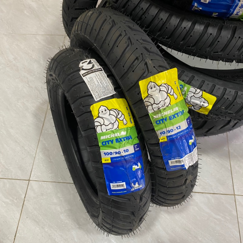 Vỏ lốp xe máy Honda Lead MICHELIN CITY EXTRA Trước 90/90-12 Sau 100/90-10 TL