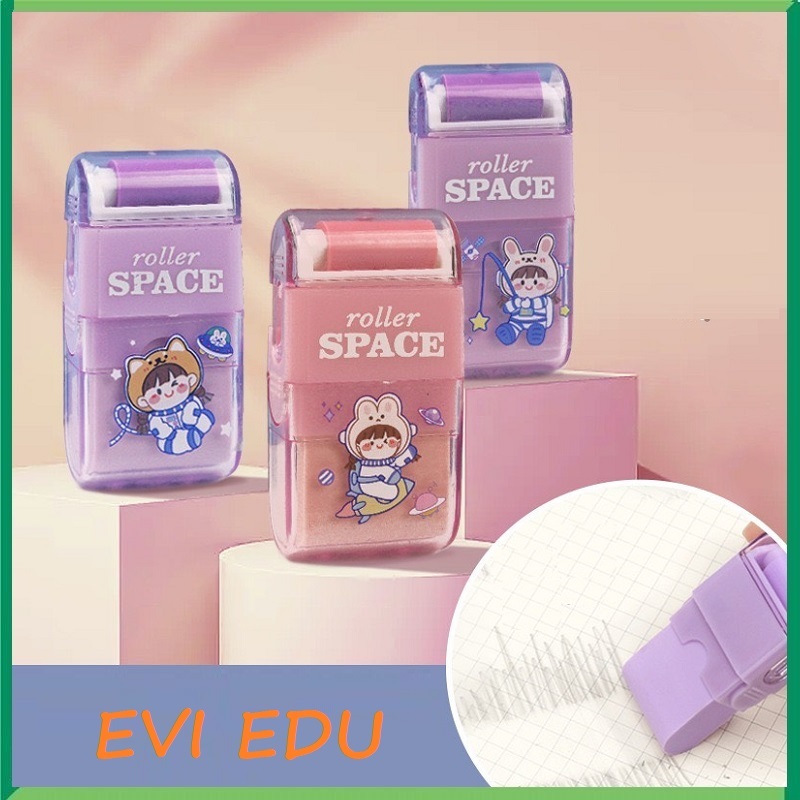 Tẩy con lăn roller / Gôm chì dạng lăn hình ngộ nghĩnh cute B418