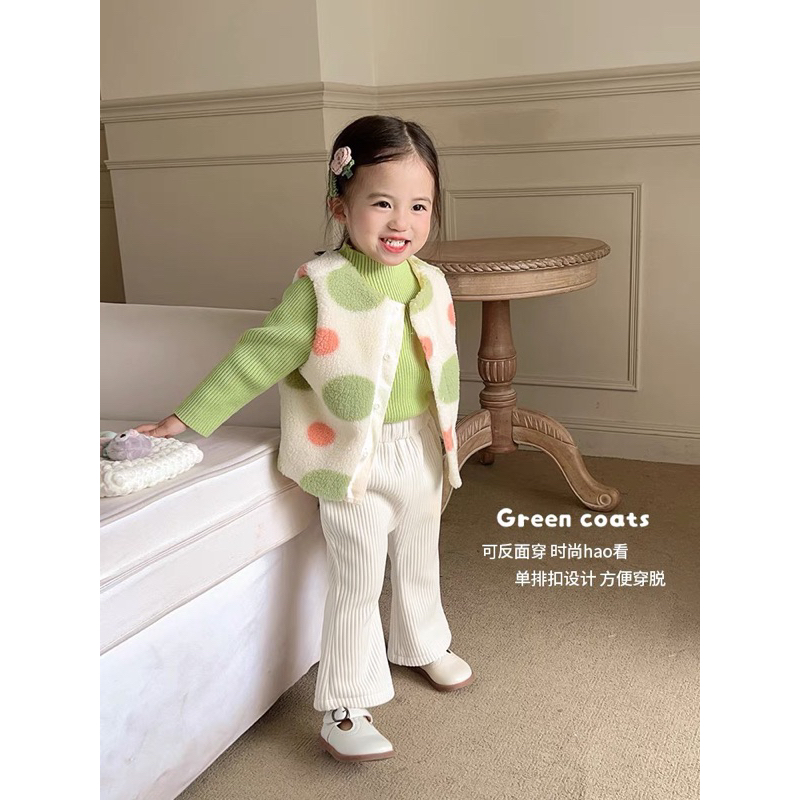 Gile lông cừu xuất hàn ấm áp cho bé 80-90-100-110