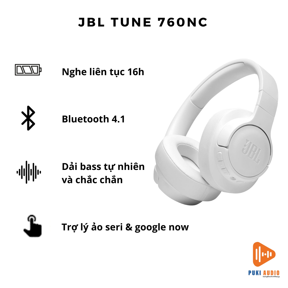 Tai nghe Bluetooth Tune 760NC chống ồn