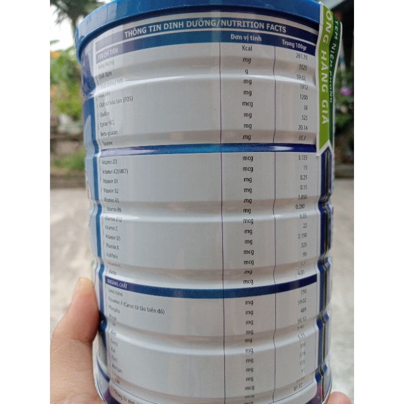 Sữa Hạt Đông Trùng Hạ Thảo Sụn Cá Mập 900g  giúp xương chắc khỏe sụn khớp linh  hoạt  phòng loãng xương