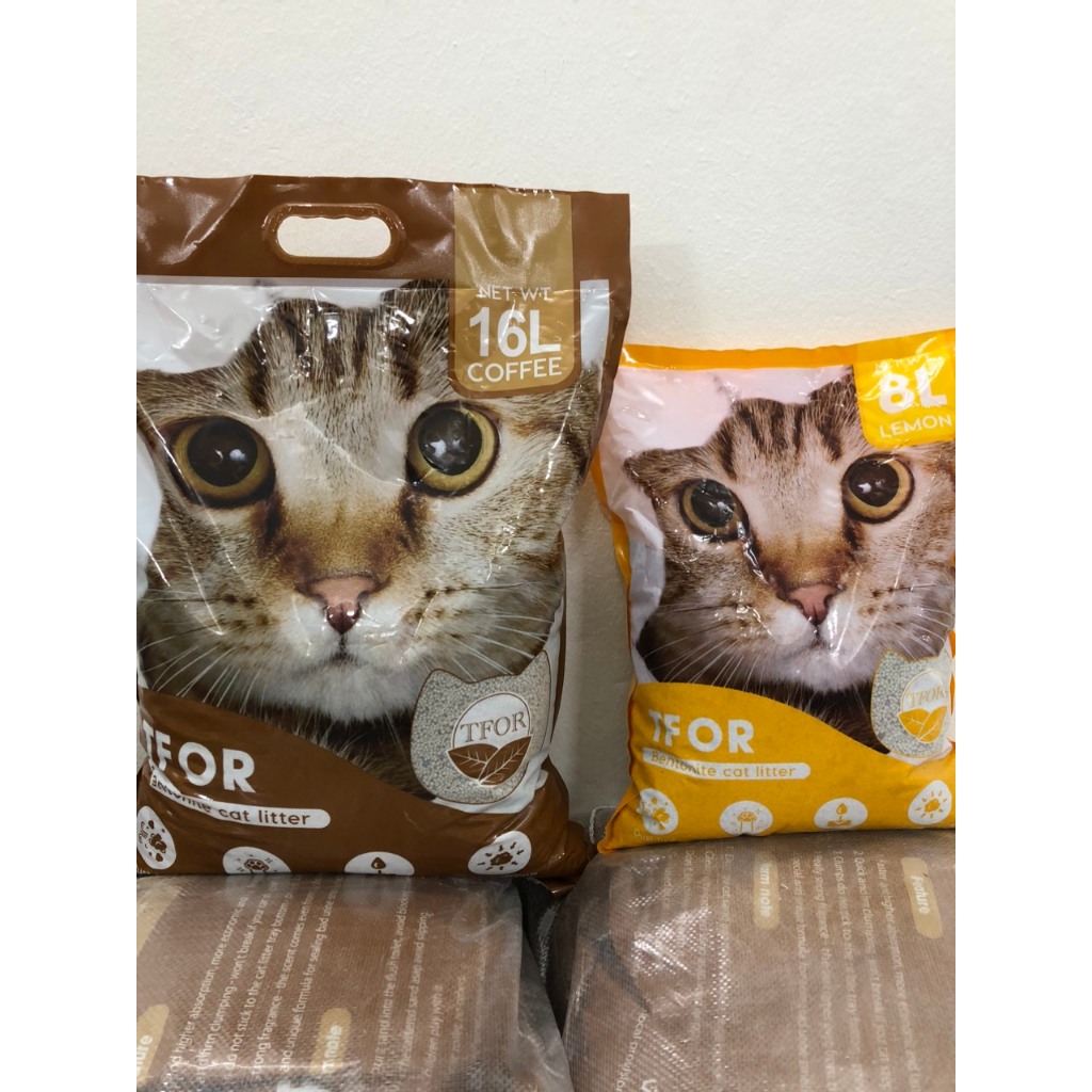 Cát vệ sinh cho mèo Tfor 16L, Cát mèo Tfor 16L